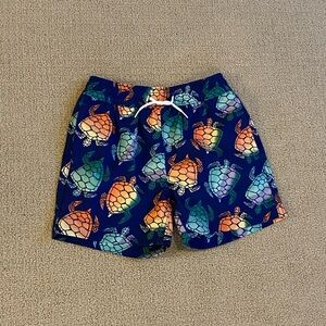 Crewcuts Turtle Print Swim Suit